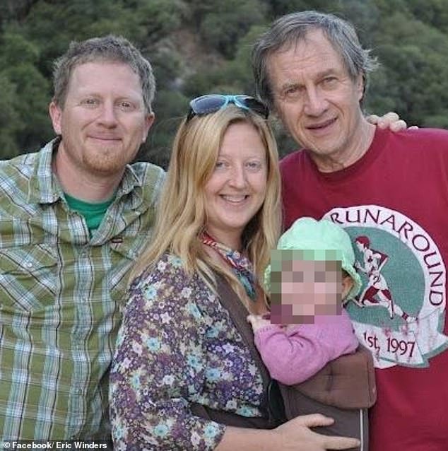 Ed (right) with his son Eric Wanders (left), his daughter Jennifer (middle).  Eric said he was informed of his father's death by the US embassy