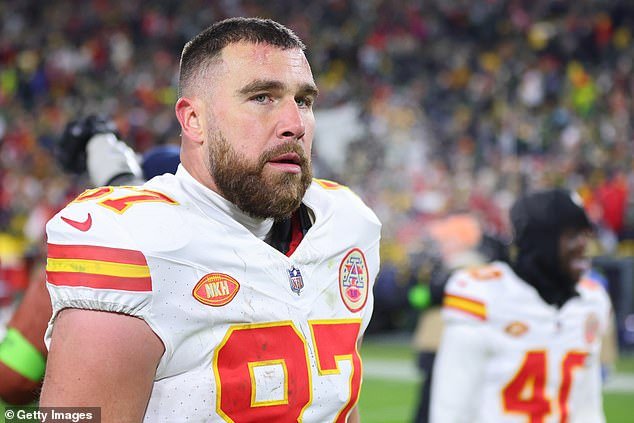 Kelce finished the game as the Chiefs' leader in yards after hauling in four passes for 81 yards