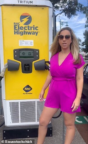 An EV driver recently took to social media to explain her problems during a road trip