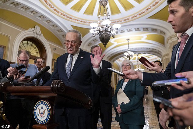 Senate Majority Leader Sen. Chuck Schumer, D-N.Y., prepared to call for a measure that would bypass the Tuberville blockade