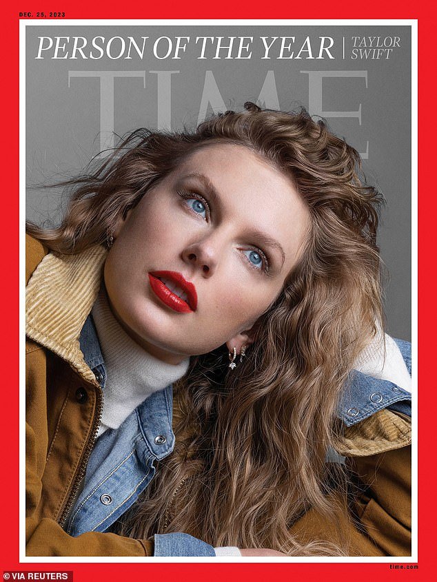 Swifties have now rallied against Time Magazine, labeling the photos of the singer showing off her signature red lip as 'basic' and 'worst'