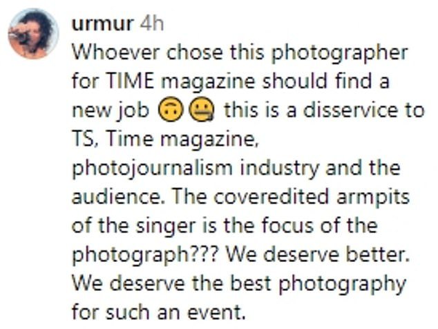 1701903612 58 Taylor Swift fans slam TIME magazine for doing her dirty