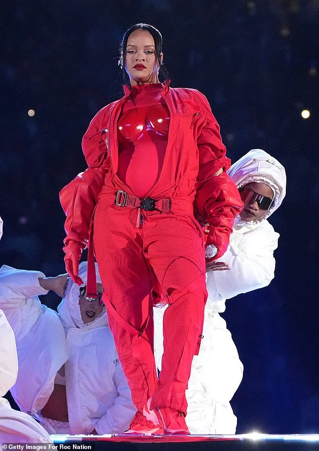 In second place was Rhianna's live performance at the Super Bowl in February - her first in more than five years