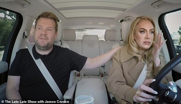 Adele revealed a verse in her song I Drink Wine inspired by James, 44, when he later turned to her for advice as he was having his own tough time in life