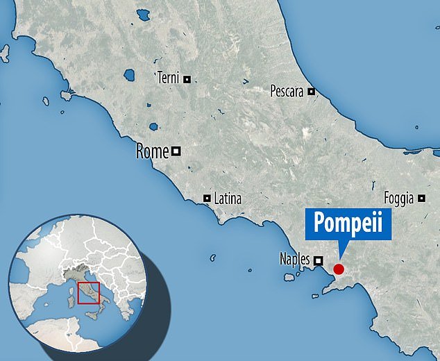 Two thousand years ago, Pompeii, located 22 kilometers southeast of Naples, was a bustling city of around 15,000 inhabitants before the eruption of Mount Vesuvius destroyed it on August 24, 79 AD.