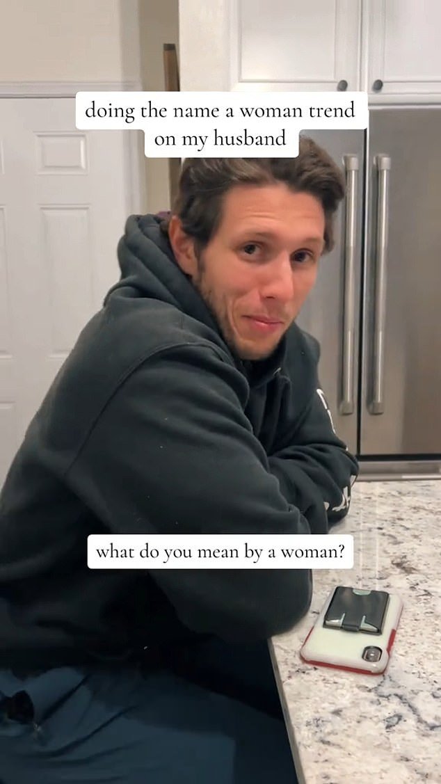 “Name one woman,” the TikTok sensation said.  'That is the question?  Alex.  How stupid do you think I am?'  Braxton responded as his girlfriend giggled.  Other men, however, were not as quick-witted as the NFL player.  In one viral video, which has been viewed more than 3.5 million times to date, influencer Yolanda Diaz put her boyfriend to the test.