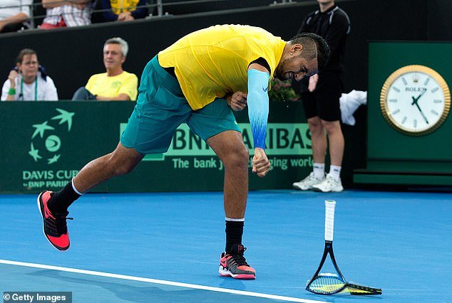 It has been a frustrating year for Kyrgios, but he has vowed to return to the court