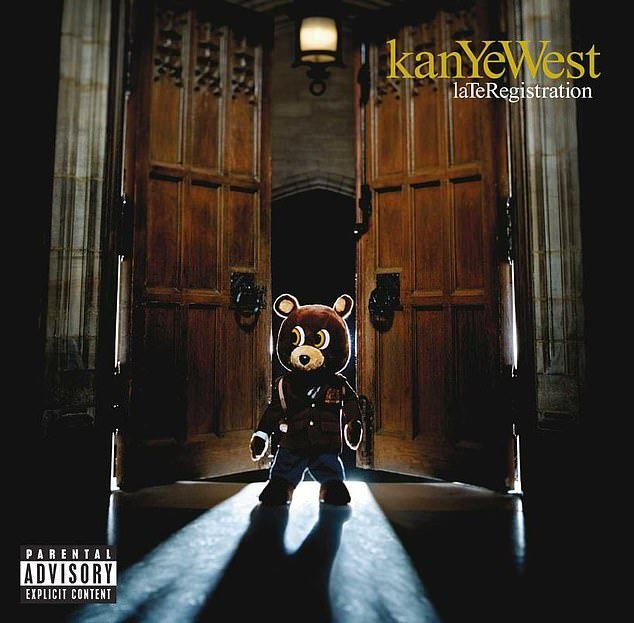 Expanding on the so-called College Dropout Bear, West used it again for the cover of his second LP, Late Registration (2005).