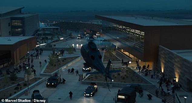 The Avengers' SHIELD headquarters were shot at Atrisco Heritage Academy High School in Albuquerque