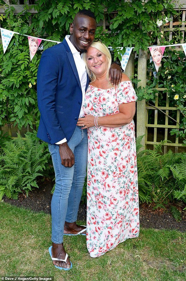 Vanessa, 61, was engaged to Ben Ofoedu, 51, but split from the cheater in January after 17 years because he was unfaithful (pictured in 2018)