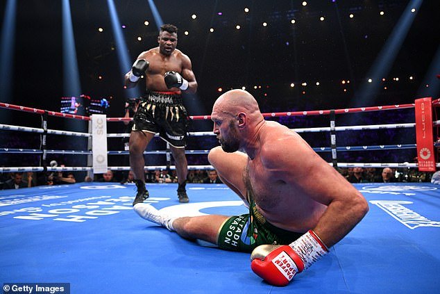 Ngannou previously defeated world heavyweight champion Tyson Fury in his professional boxing debut