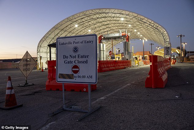 CBP closed the Lukeville, Arizona, border crossing indefinitely to recruit agents to deal with the flow of illegal border crossings.  Above this, the crossing will remain closed on Friday