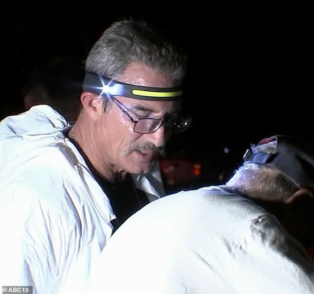 Emergency workers – equipped with Hazmat suits, gloves and masks – recalled the shocking scene as they entered the house