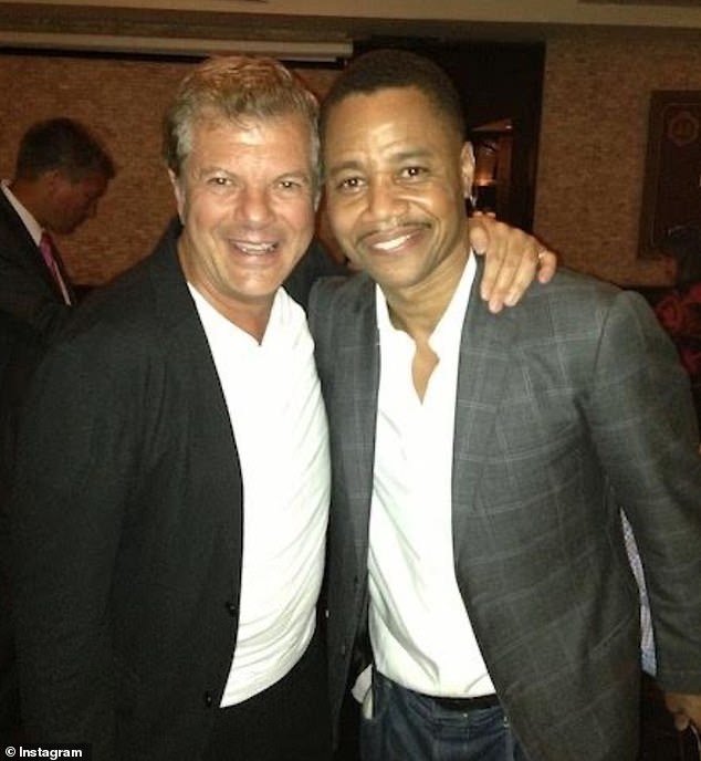In 2011, he suffered an aortic aneurysm that required open-heart surgery, prompting a fundraising campaign that raised more than $130,000.  He is seen here with Cuba Gooding Jr.
