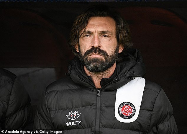 Former Italian midfielder Andrea Pirlo was appointed manager of Sampdoria in the summer