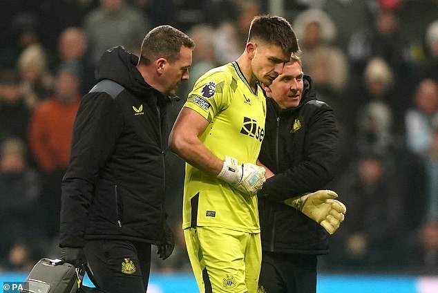 Meanwhile, Newcastle have found a replacement for the injured Nick Pope