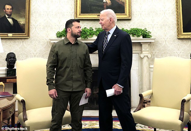 Some in Congress remain skeptical that any increase in aid to Ukraine will make any difference in the war effort.  Biden and Zelensky will be seen in the Oval Office of the White House in the fall