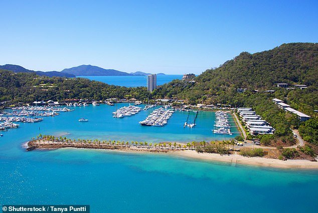 Travelers can head to several overseas destinations, including Hamilton Island (photo stock image)