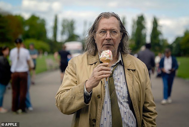 The latest batch of episodes from Gary Oldman's hit series (pictured) debuted on Apple+ on Wednesday and has already received rave reviews for its first two seasons