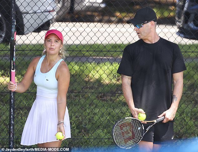 A source close to Michael told Daily Mail Australia the pair are just friends and Silvia is currently training the sports star