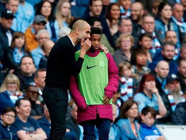 But Guardiola was unaware that he had previously called upon Hamilton's services when he was a ball boy in 2017.