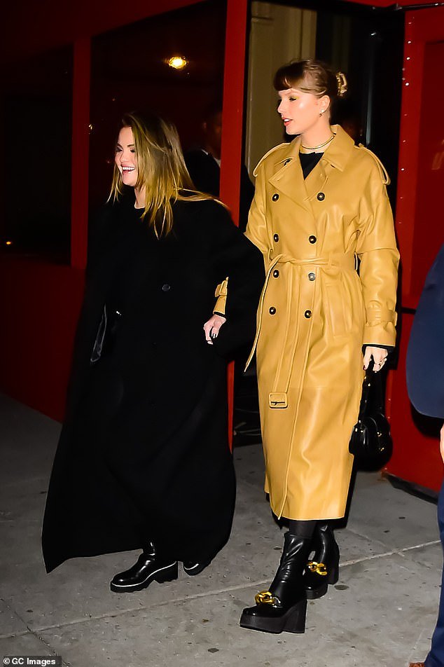 The girls already had a birthday party on Tuesday evening.  They were spotted stepping out with actor Miles Teller and his wife Keleigh Sperry in New York City