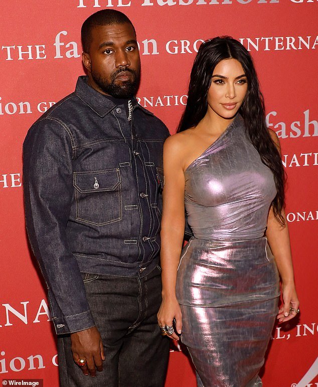 Bianca has reportedly accused Kanye of trying to make her his 'muse', as he allegedly did with his ex-wife Kim Kardashian - pictured in 2019