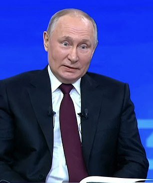 Putin was wide-eyed when he met his digital likenesses