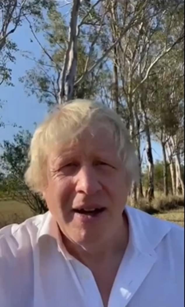 In a video teasing his column - which will appear in the Daily Mail tomorrow and on MailOnline tonight - Mr Johnson praises Australia's example