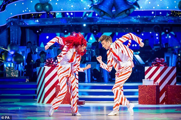 Dianne previously lost the win in 2018 when she teamed up with her current boyfriend in 2018 (pictured on the show)