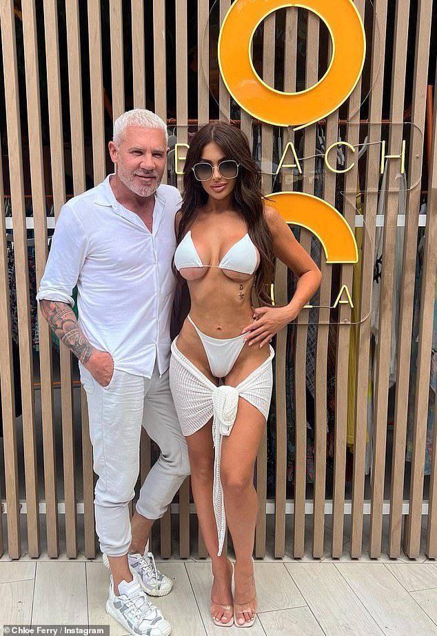 Chloe also faced criticism from fans in July for allegedly photoshopping a photo of herself in a bikini while on holiday in Ibiza