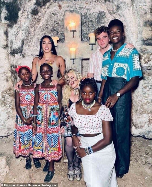She is the mother of six children: Lourdes, 27, Rocco, 23, Mercy James, 17, twins Estere and Stella, 11