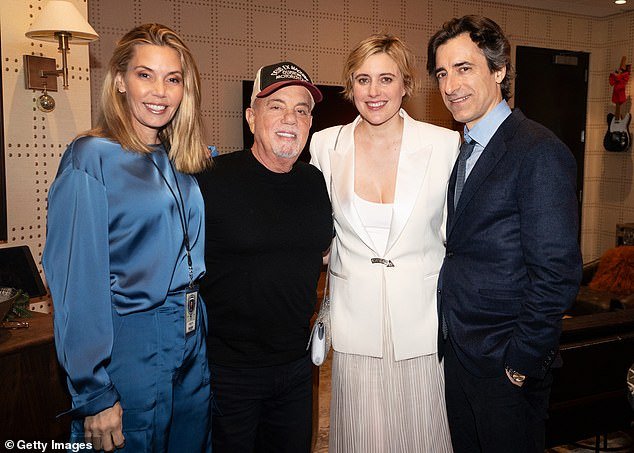 The couple then celebrated the special occasion by attending Billy Joel's Madison Square Garden concert.  The duo was also seen in backstage photos with Joel and his wife Alexis Roderick