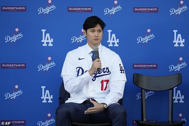 Ohtani has taken the number 17 jersey from Joe Kelly after signing a $700 million contract with the Dodgers