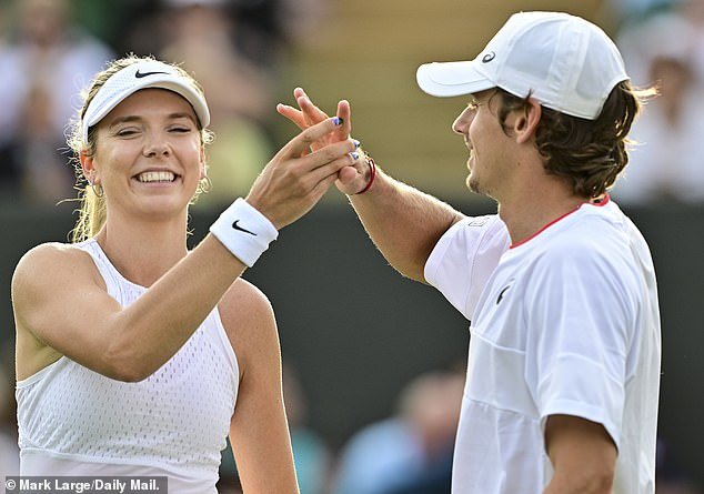 The pair have both had successful seasons and advanced to the second round of Wimbledon in doubles in the summer.