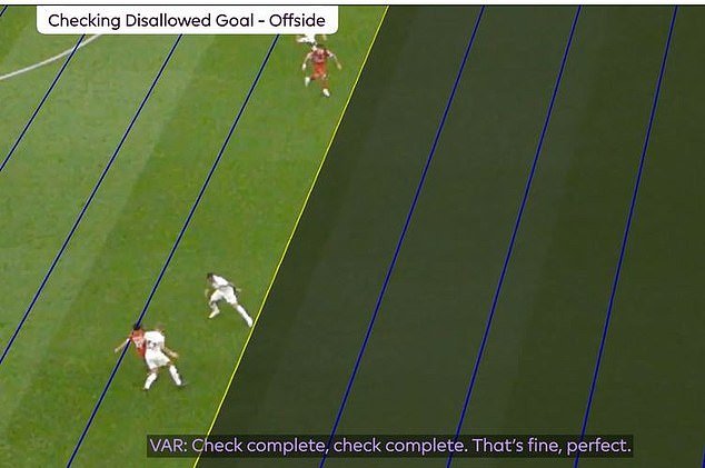 A 'significant human error' sparked extreme reactions after Liverpool striker Luis Diaz had his goal wrongly disallowed during the Reds' bitter 2-1 defeat to Tottenham in September