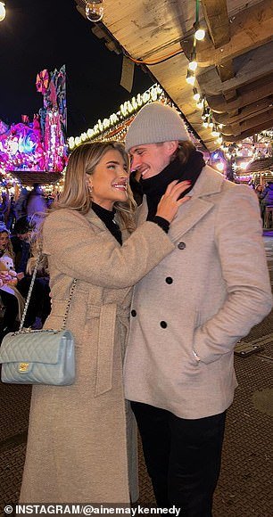 Chelsea's Conor Gallagher headed to Winter Wonderland with his girlfriend Aine Kennedy