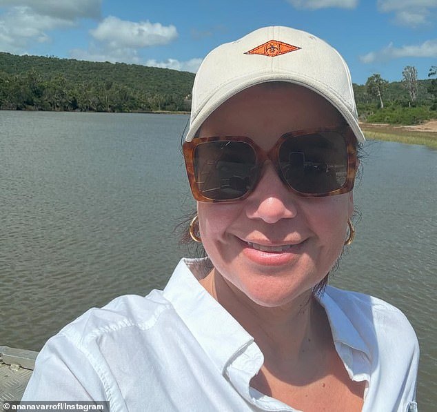 The View host has posted several selfies on Instagram since arriving in South Africa