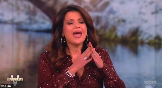 Ana suggested a connection between embattled Hunter Biden and Meghan McCain during the December 14 episode of The View