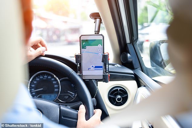 Learners and provisional driver's license holders are not allowed under NSW law to use their phones at all while driving, even if it is just for directions