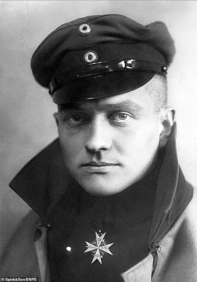 The Red Baron, who claimed 80 victories, terrified British pilots during the First World War