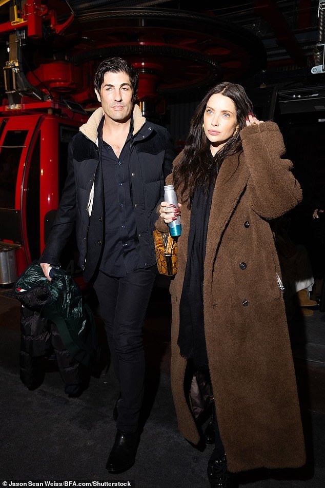Earlier this month, the happy couple stepped out for a night out to attend the opening of the Max Mara pop-up store in snowy Aspen, Colorado (pictured on December 17)