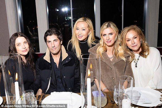 They were joined at the event by the likes of Nicky Hilton and her mother Kathy Hilton