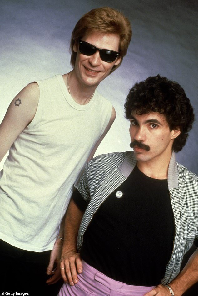 Hall filed his lawsuit in an attempt to stop Oates from selling his stake in a joint business venture to a third party, which Hall alleges would be a violation of a business agreement previously entered into by the pair;  the hitmakers are seen in 1981