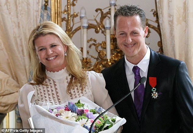 Schumacher and Corinna married in 1995 and the couple have two children together