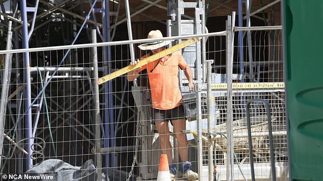 The number of bankruptcies in the construction sector has reached an annual record.  Photo: NCA NewsWire / Sharon Smith