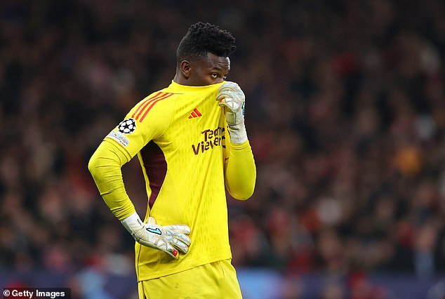 It has been reported that Onana fears he will lose his starting place to Bayindir