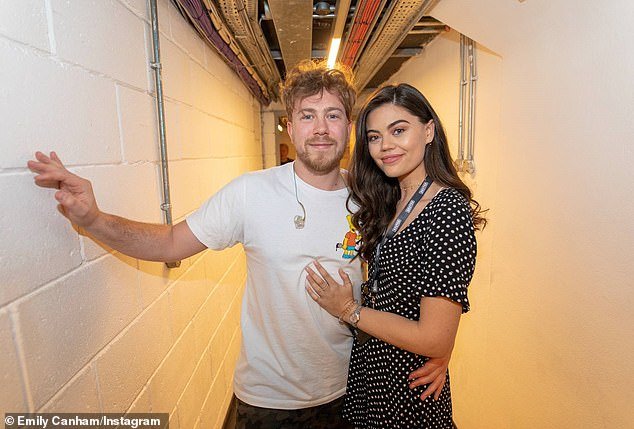 James and Emily Canham, an influencer with 692,000 followers on Instagram, called it quits last month and are 'happily moving on'