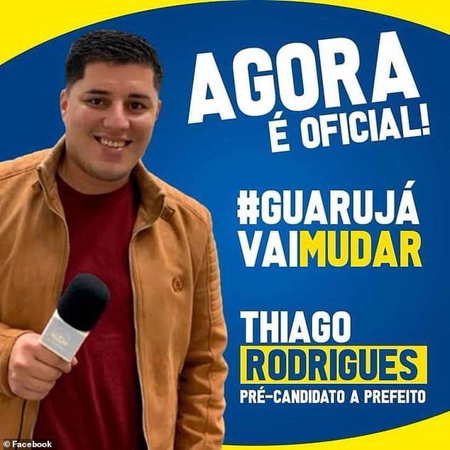 Thiago Rodrigues revealed in August that he was entering the 2024 Guarujá mayoral race
