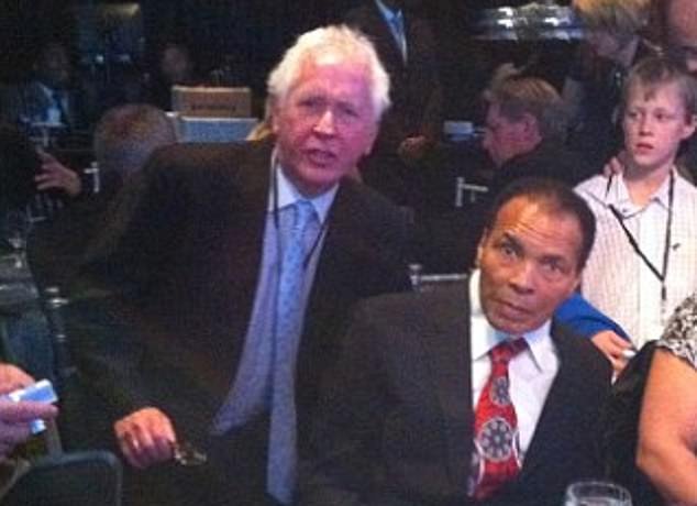 Powell was the only British journalist invited to attend Muhammed Ali's 70th birthday
